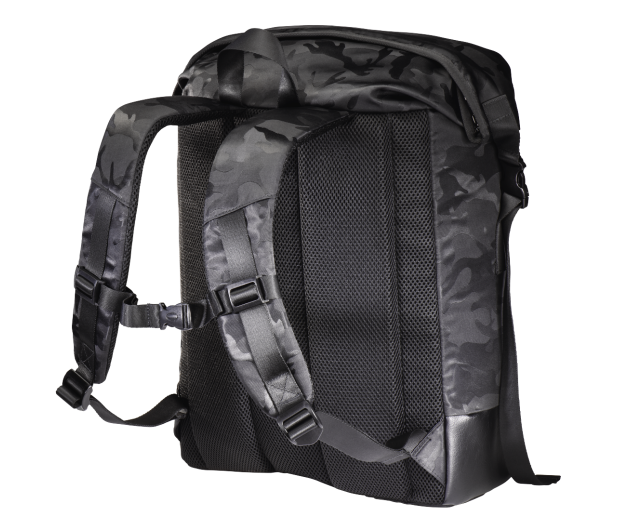 Hama Plecak na lap. HAMA Roll-Top Mission Camo 15.6 czarny# - 1383815 - zdjęcie 4
